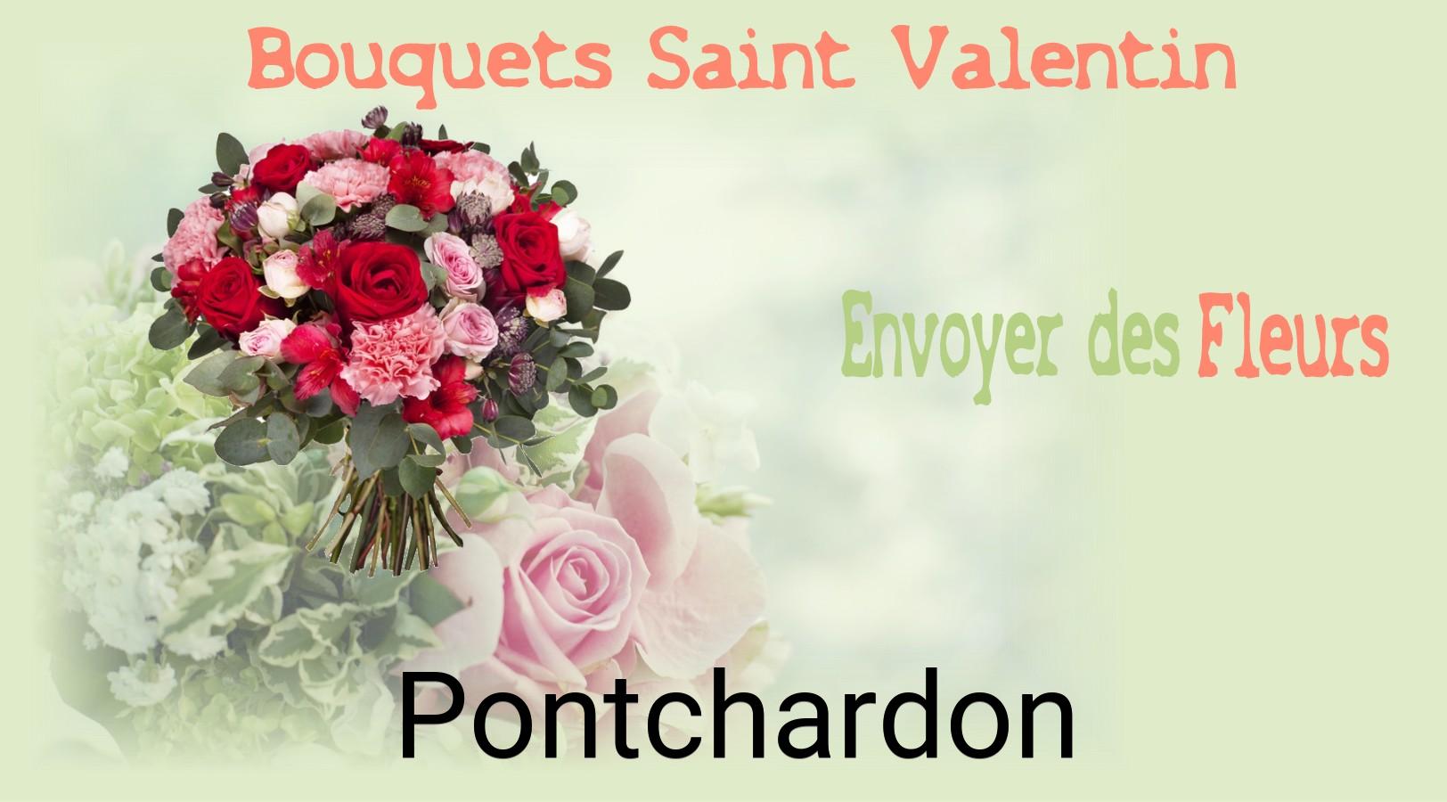 Roses de Saint-Valentin livrées à Pontchardon